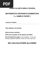 IGNITE TEST ACER TEST STEM TEST Mathematical Reasoning Sample Practice ...
