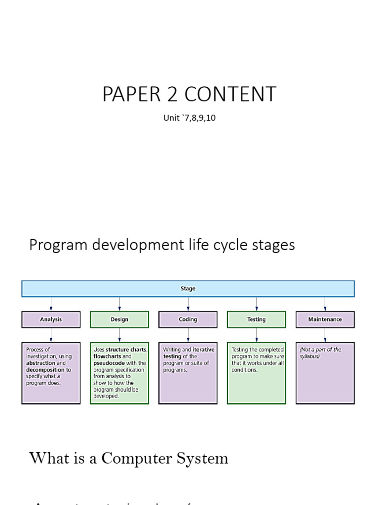 Computer System Development Guide | PDF | Parameter (Computer ...