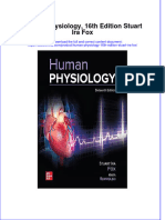 Human Physiology 16Th Edition Stuart Ira Fox Online Ebook Texxtbook Full Chapter PDF