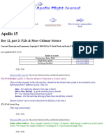 Apollo 15 Flight Journal - Day 12, Part 3 - P23s & More Cislunar Science