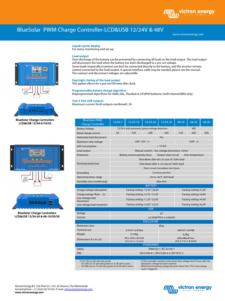 Victron MPPT 100/30 User Manual | PDF | Electronics | Electromagnetism