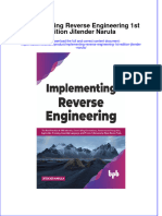 Ebook Implementing Reverse Engineering 1St Edition Jitender Narula Online PDF All Chapter