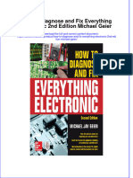 How To Diagnose and Fix Everything Electronic 2Nd Edition Michael Geier Online Ebook Texxtbook Full Chapter PDF