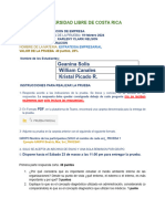 Grupo 9, Geaninna, Kristal y William Segunda Prueba Parcial Estrategia Empresarial