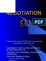 Negotiation