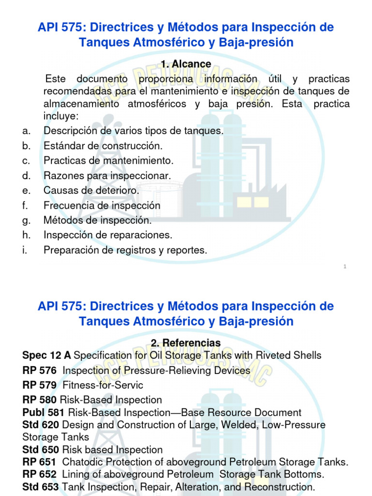 Curso API 575 | PDF | Corrosión | Agua