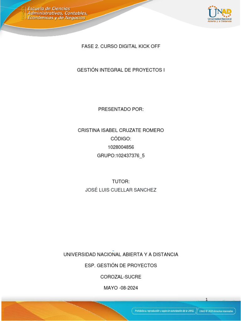 Curso Digital Kick Off: Gestión Proyectos | PDF | Informática