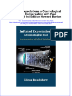 Inflated Expectations A Cosmological Tale A Conversation With Paul Steinhardt 1St Edition Howard Burton Online Ebook Texxtbook Full Chapter PDF