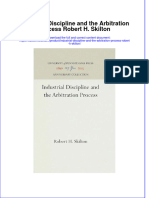 Industrial Discipline and The Arbitration Process Robert H Skilton Online Ebook Texxtbook Full Chapter PDF