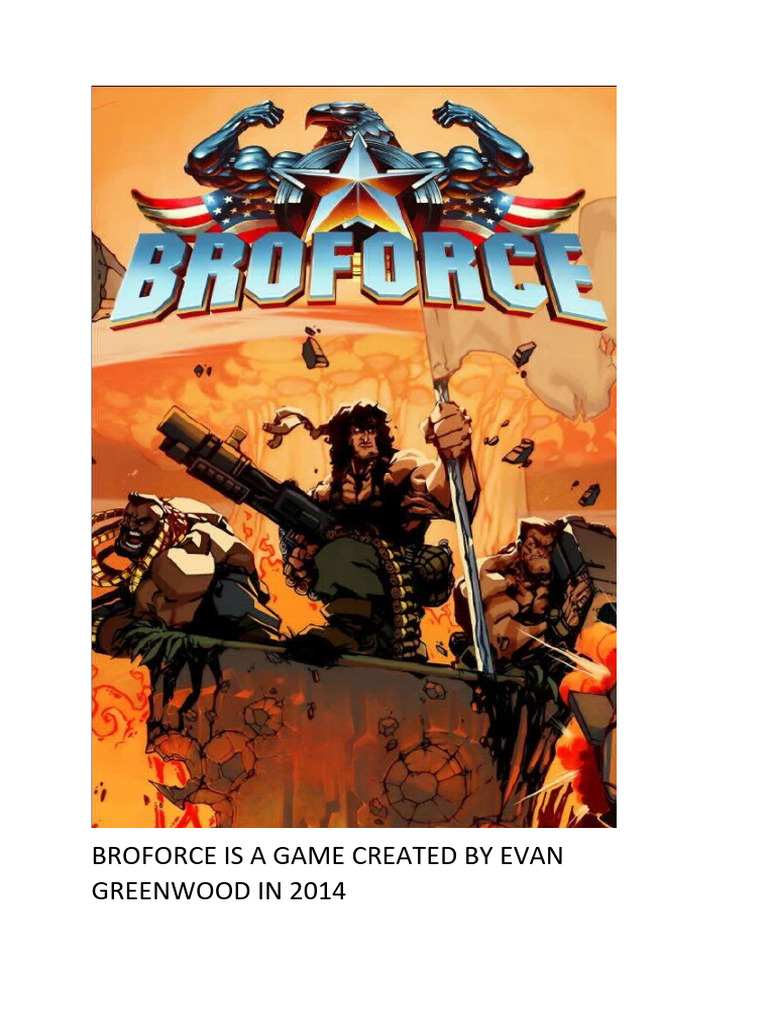 Broforce Game Overview and Levels | PDF