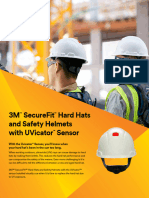 3M H-700 Hardhat with UVcator sensor