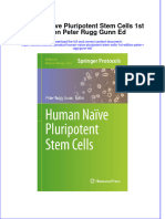 Ebook Human Naive Pluripotent Stem Cells 1St Edition Peter Rugg Gunn Ed Online PDF All Chapter