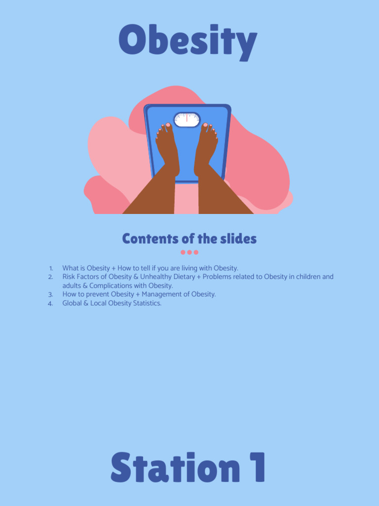 World Obesity Day 2024 Pdf Obesity Body Mass Index