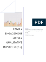 Family Engagement Survey Qualitative Report 2017-19