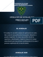 Sondaje DDH Direccionado