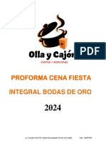 Proforma Ex Alumnos San Juan Bautista Bodas Oro