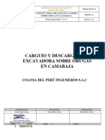 PR-MT-48 Carguio y Dscarga de Excavadora Sobre Orugas en Camabaja