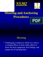 Mooring and Anchoring