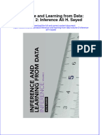 Inference and Learning From Data Volume 2 Inference Ali H Sayed Online Ebook Texxtbook Full Chapter PDF