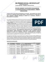 Acta de Evaluación y Otorgamiento de Buena Pro