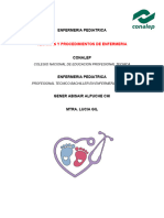 ENFERMERIA PEDIATRICA- TECNICAS Y PROCEDIMIENTOS