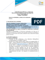 Guia de Actividades y Rúbrica de Evaluación Tarea 4 Gestión