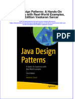 Ebook Java Design Patterns A Hands On Experience With Real World Examples Third Edition Vaskaran Sarcar Online PDF All Chapter