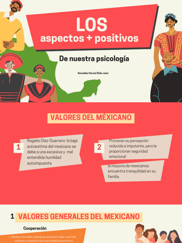 Aspectos Positivos de La Psicología | PDF | México | Psicología Social