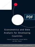 Chandan Mukherjee, Howard White, Marc Wuyts - Econometrics and Data Analysis For Developing Countries-Routledge (1998)