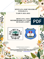 Tambahan Tim Adiwiyata SMP Negeri 62 Surabaya Membersihkan Lampu Dan Rumah Lampu