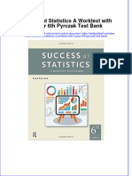 PDF Success at Statistics A Worktext With Humor 6Th Pyrczak Test Bank Online Ebook Full Chapter