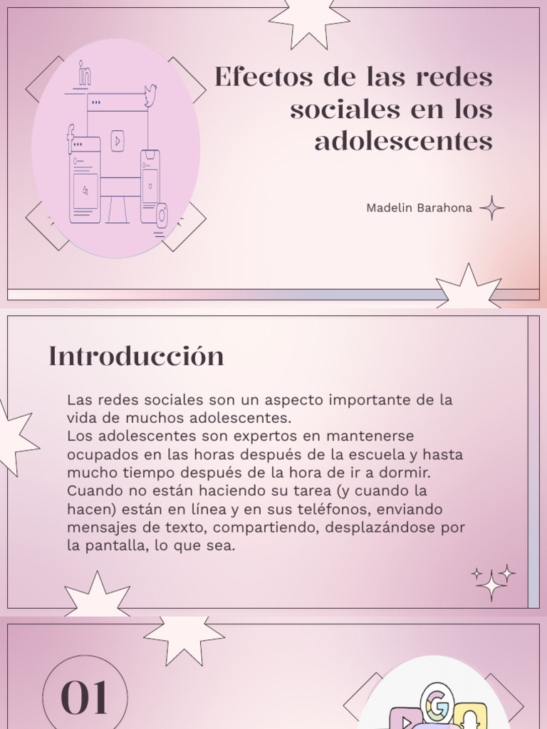 Efectos de Las Redes Sociales en Los Adolescentes | PDF | Servicio de ...