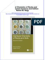 Interfacial Chemistry of Rocks and Soils Surfactant Science 2Nd Edition Noemi M Nagy Online Ebook Texxtbook Full Chapter PDF