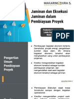 (23 Maret) Jaminan Proyek