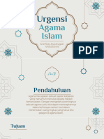 Urgensi Agama Islam