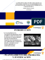 La influencia del uso del celular en las funciones cognitivas y el rendimiento académico en estudiantes del Colegio Paulo Freire de la Ciudad de Neiva.