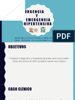 Urgencia y Emergencia Hipertensiva