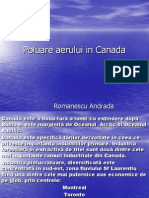 Poluare Aerului in Canada