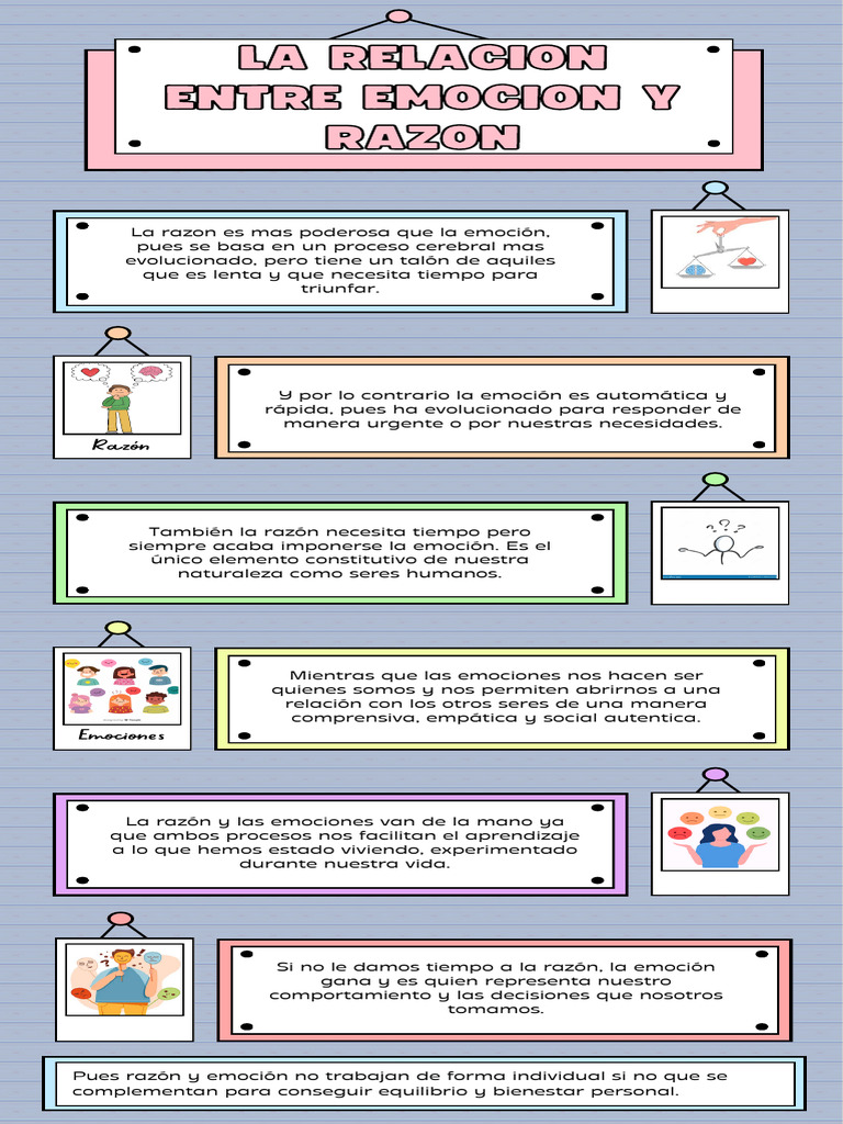 Emoción y razón: equilibrio esencial | PDF | Relaciones personales ...