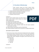 Biologi - Kuis 9 - Hereditas & Bioteknologi - Pembahasan