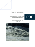 Notes Hydrogeology