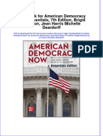 PDF Test Bank For American Democracy Now Essentials 7Th Edition Brigid Harrison Jean Harris Michelle Deardorff Online Ebook Full Chapter