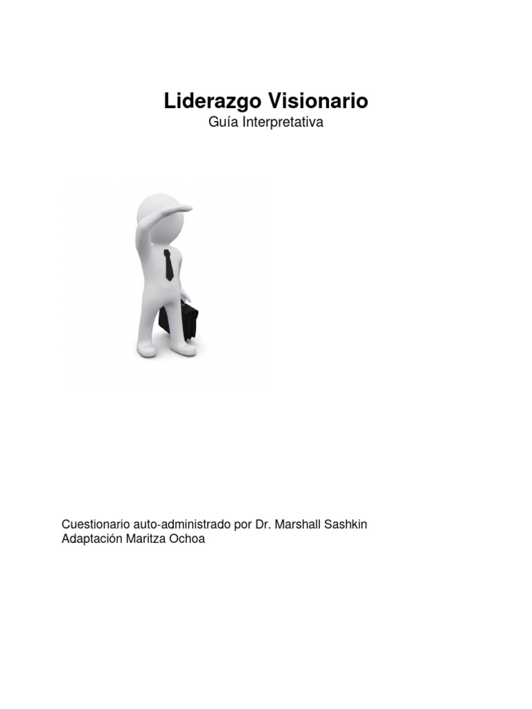 Cuestionario de Liderazgo Visionario | PDF | Liderazgo | Comportamiento