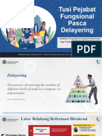 Peran Pejabat Fungsional Pasca Delayering 2