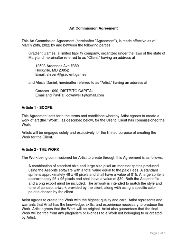 Gradient Games Art Commission MeowPixels1 PDF Indemnity Author Gradient Games Art Commission MeowPixels1 PDF Indemnity Author