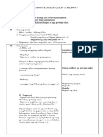 Demonstration Lesson Plan in Filipino 4