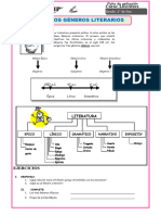 Los Géneros Literarios para 2° de Secundaria