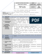 Lovely 4as Lesson Plan - COT 3