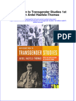 Introduction To Transgender Studies 1St Edition Ardel Haefele Thomas Online Ebook Texxtbook Full Chapter PDF