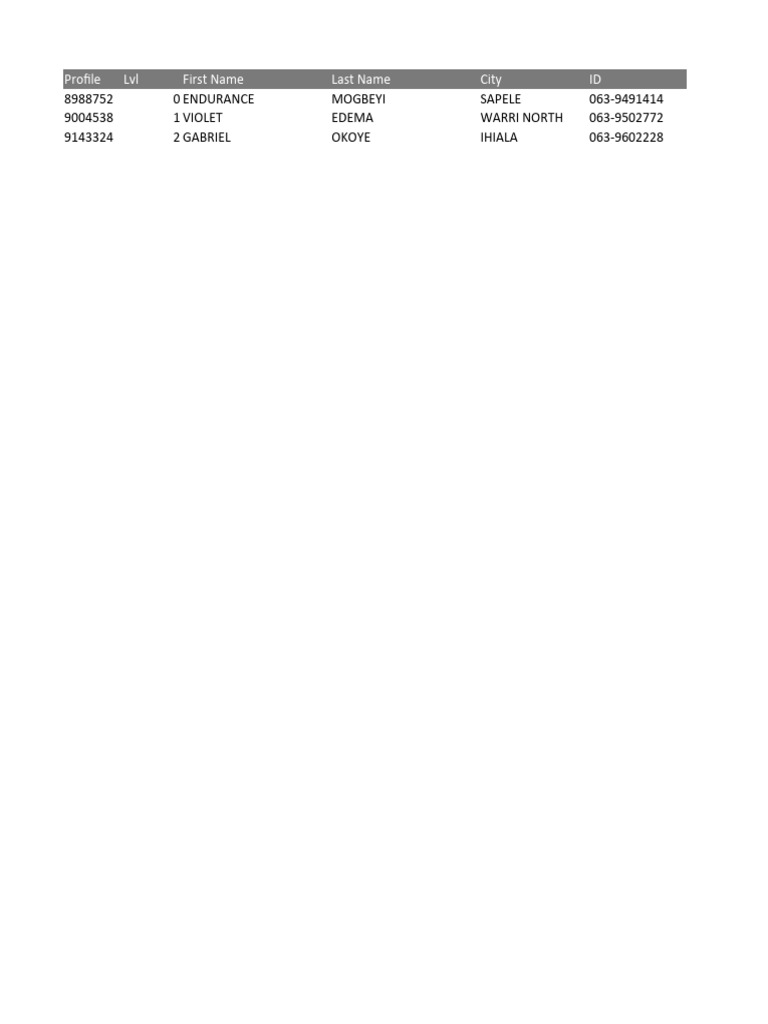 Organization Report | PDF
